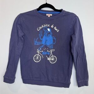 Du pareil au même blue Kids Shirt with Graphic size 10 years